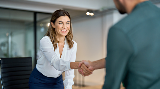 Promoting the company … or yourself?