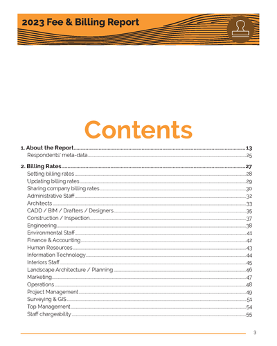 2023 Fee & Billing Report Preview #2