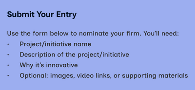 2025 AEC Innovator Award Preview #3