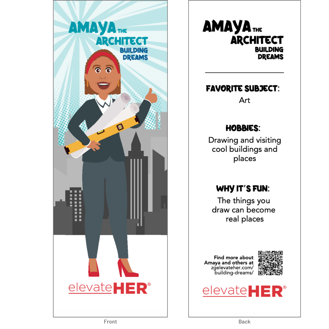 ElevateHER Building Dreams Bookmarks Cover