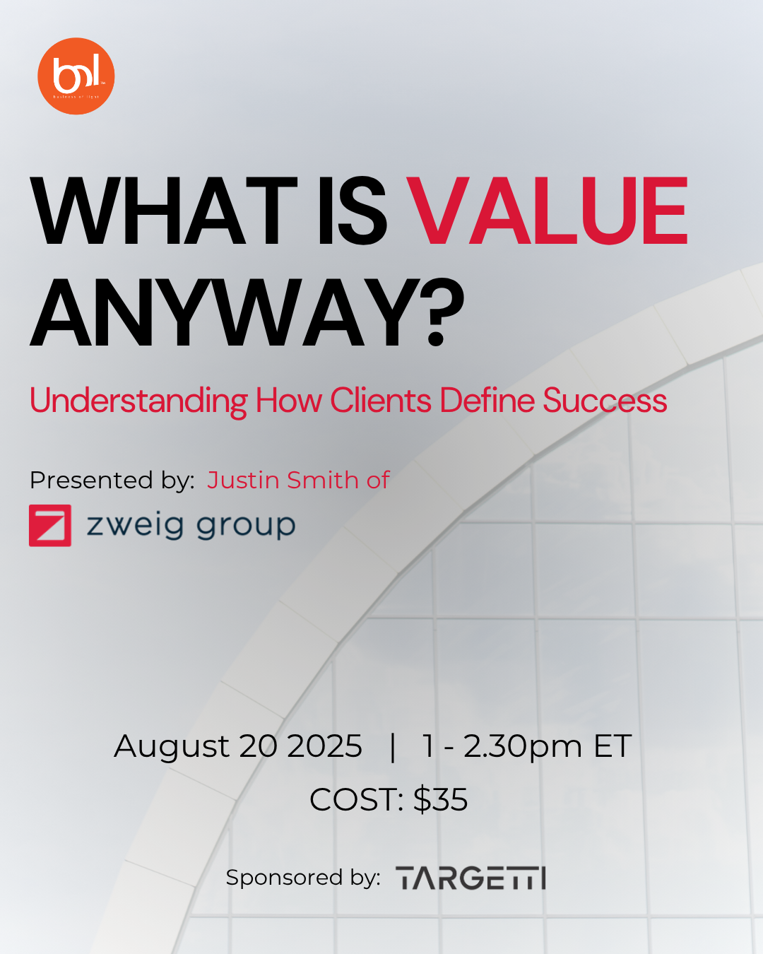 What is Value Anyway? Understanding How Clients Define Success Cover