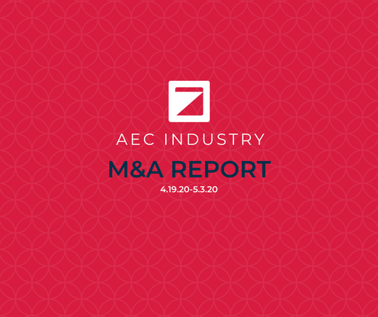 M&A Activity Report (4.19.20-5.3.20)