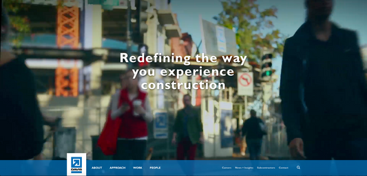 DAVIS Construction's new website sets the standard in the construction industry, wins FIRST PLACE in Zweig Group's Marketing Excellence Website Award