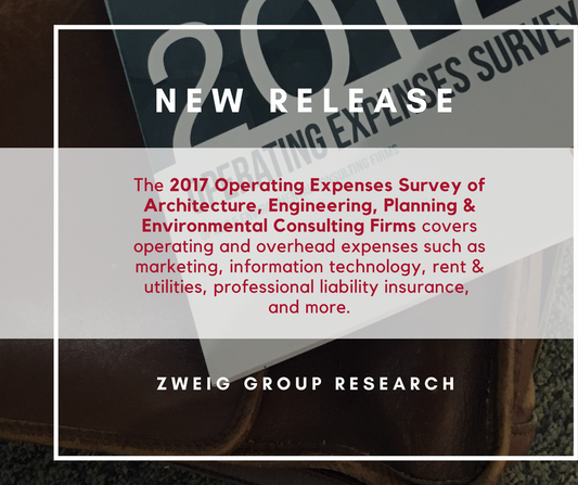 New data on operating expenses at architecture - engineering industry firms