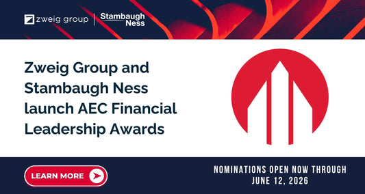 Zweig Group and Stambaugh Ness launch AEC Financial Leadership Awards