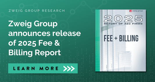 Zweig Group releases 2025 Fee & Billing Report of AEC Firms