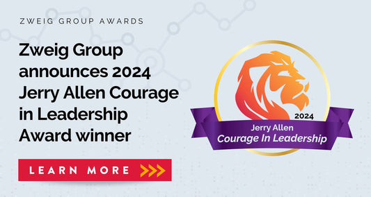 Zweig Group announces Tim Schroeder of Neumann Monson Architects as the recipient of the 2024 Jerry Allen Courage in Leadership Award