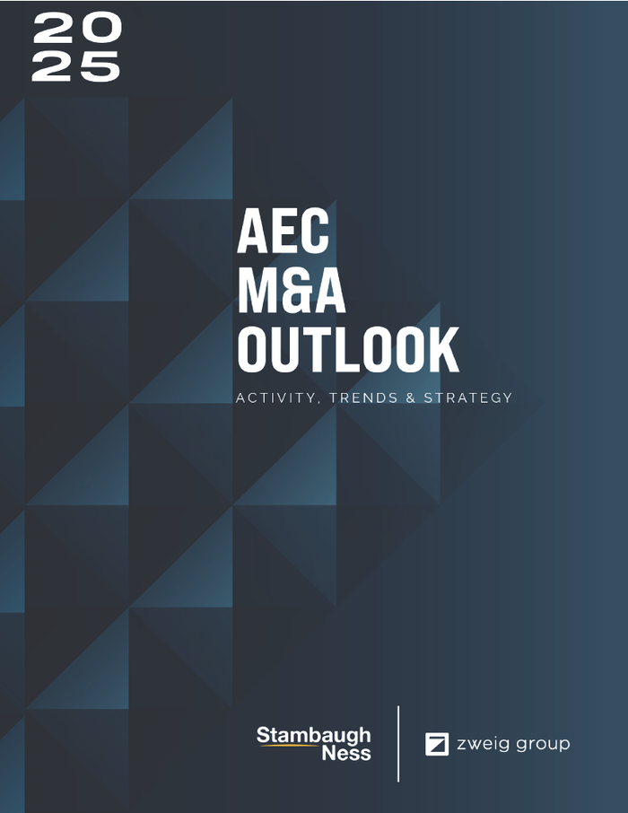2025 AEC M&A Outlook Report