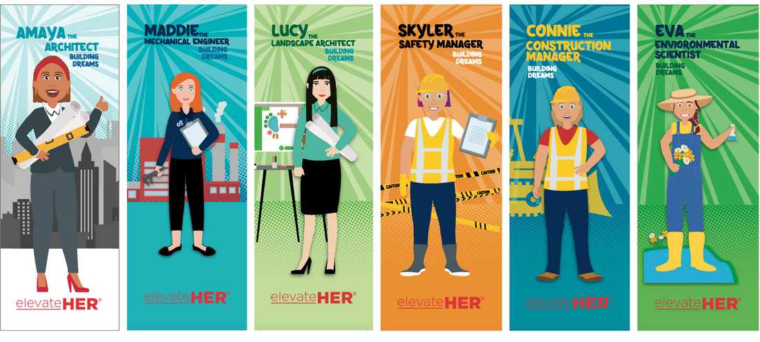 ElevateHER Building Dreams Bookmarks Preview #2