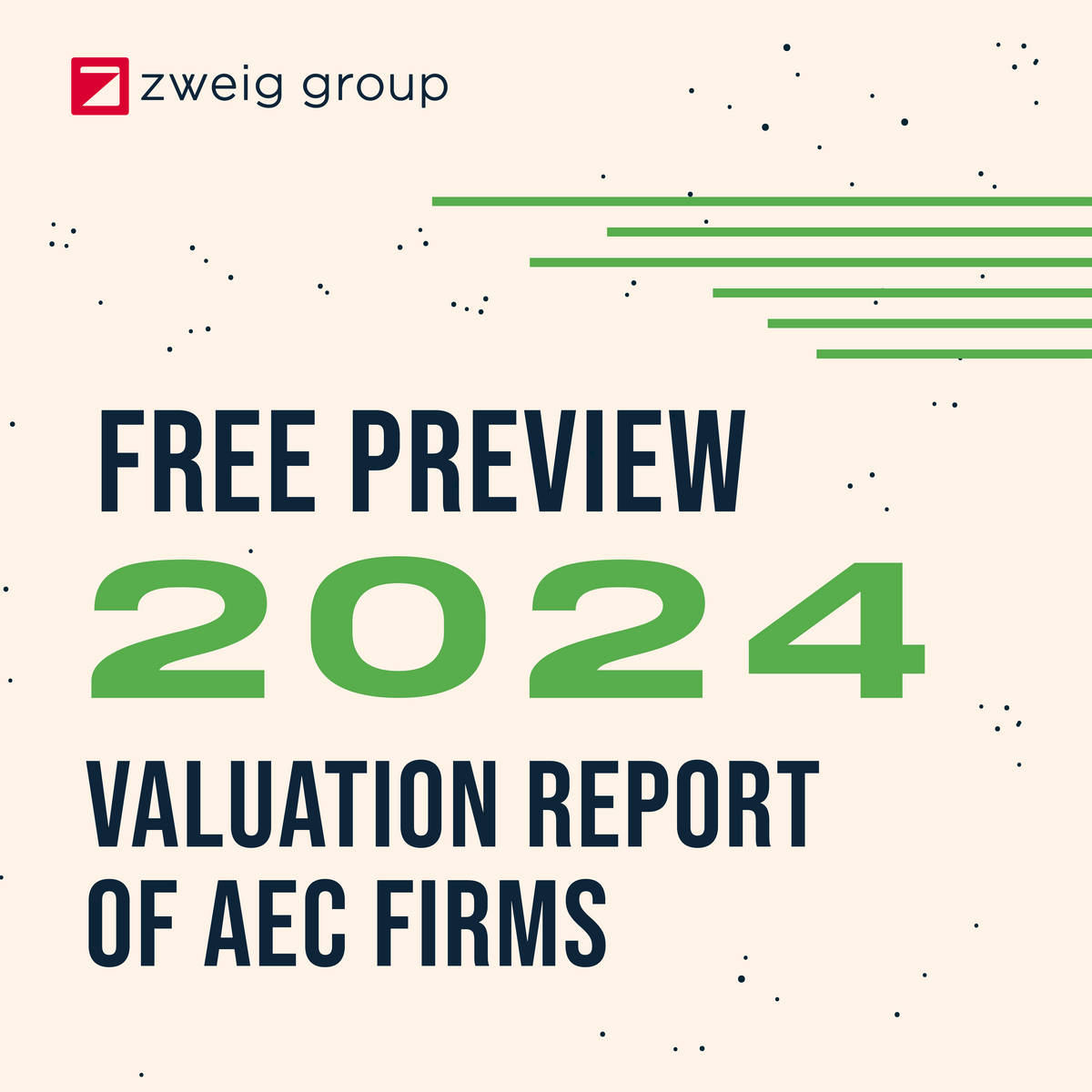 Free Preview for 2024 Valuation Report for Engineering and Architecture Firms Cover