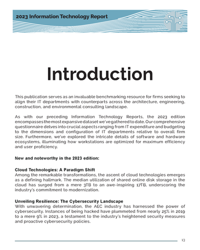 2023 Information Technology Report