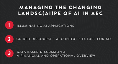 Managing the Changing Landsc(AI)pe of AI in AEC: An Innovation Discovery Webinar Series Preview #2