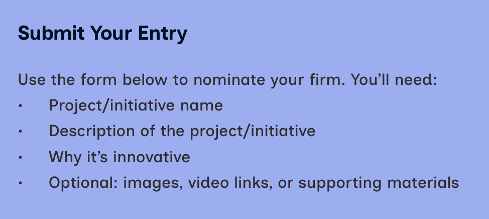 2025 AEC Innovator Award Preview #4