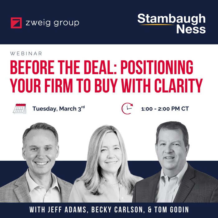Before the Deal: Positioning Your Firm to Buy with Clarity