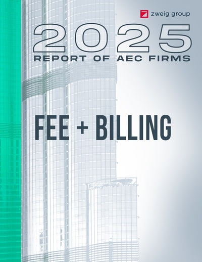 2025 Fee + Billing Report Report of AEC Firms (Pre-Order) Preview #1