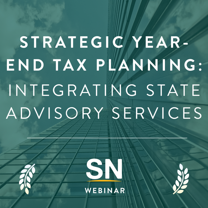 Strategic Year-End Tax Planning: Integrating State Advisory Services