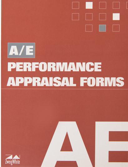 A/E Performance Appraisal Forms Cover