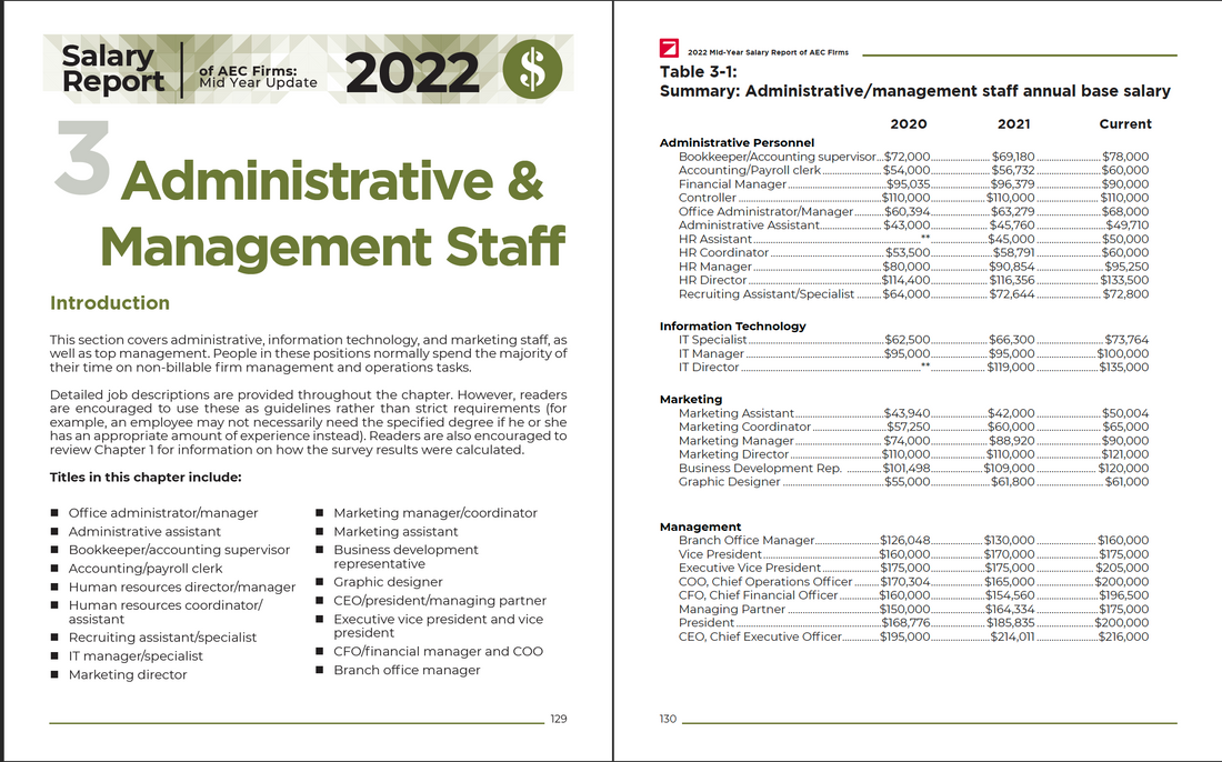 2022 Mid-Year Update Salary Report of AEC Firms Preview #8