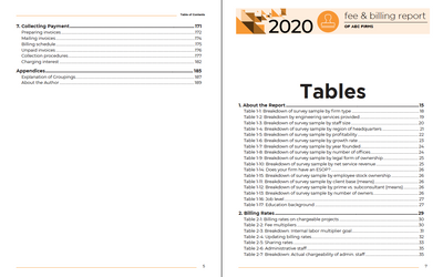 2020 Fee & Billing Survey Report Preview #3