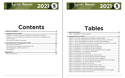 2021 Salary Survey Report of Engineering Firms Preview #6