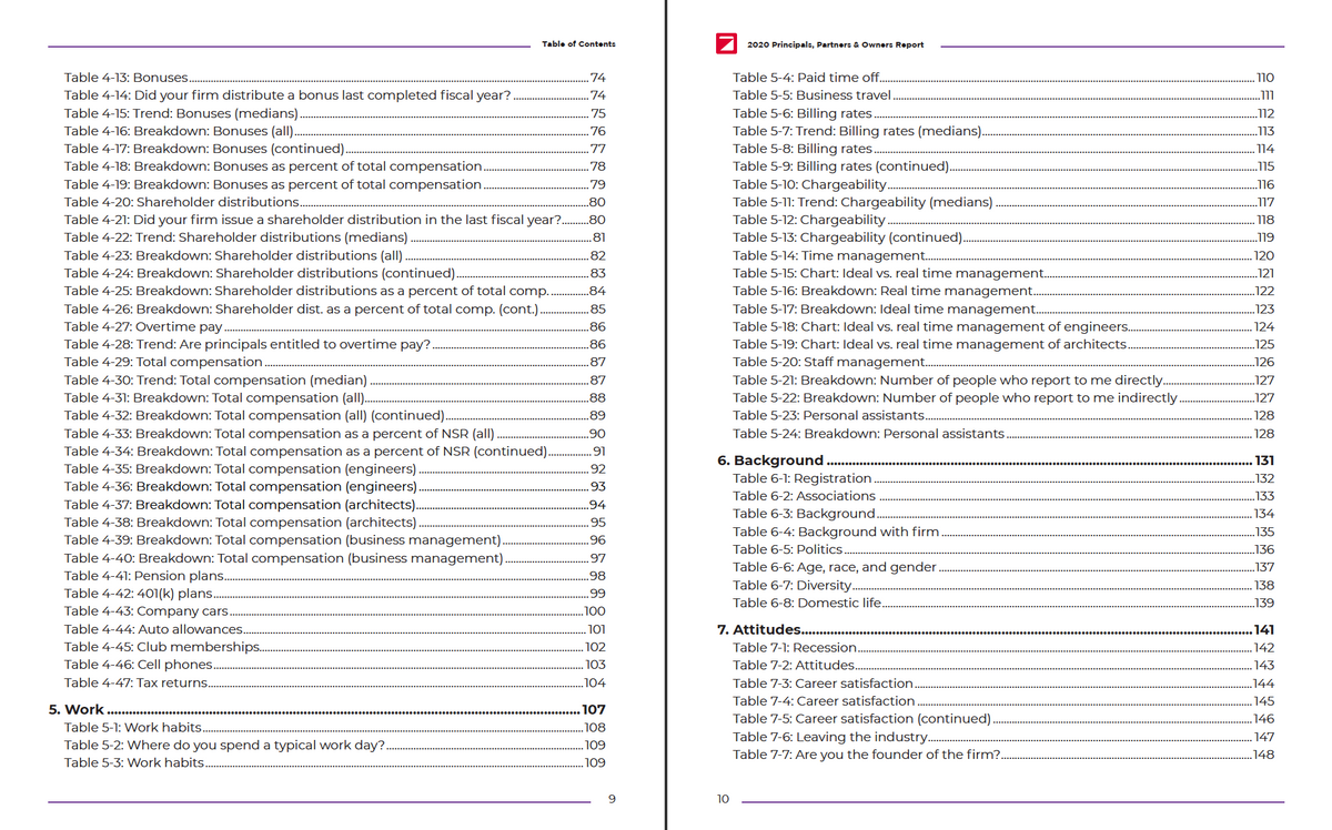 2020 Principals, Partners & Owners Report Cover