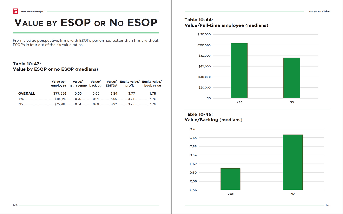 2021 Valuation Survey Report Cover