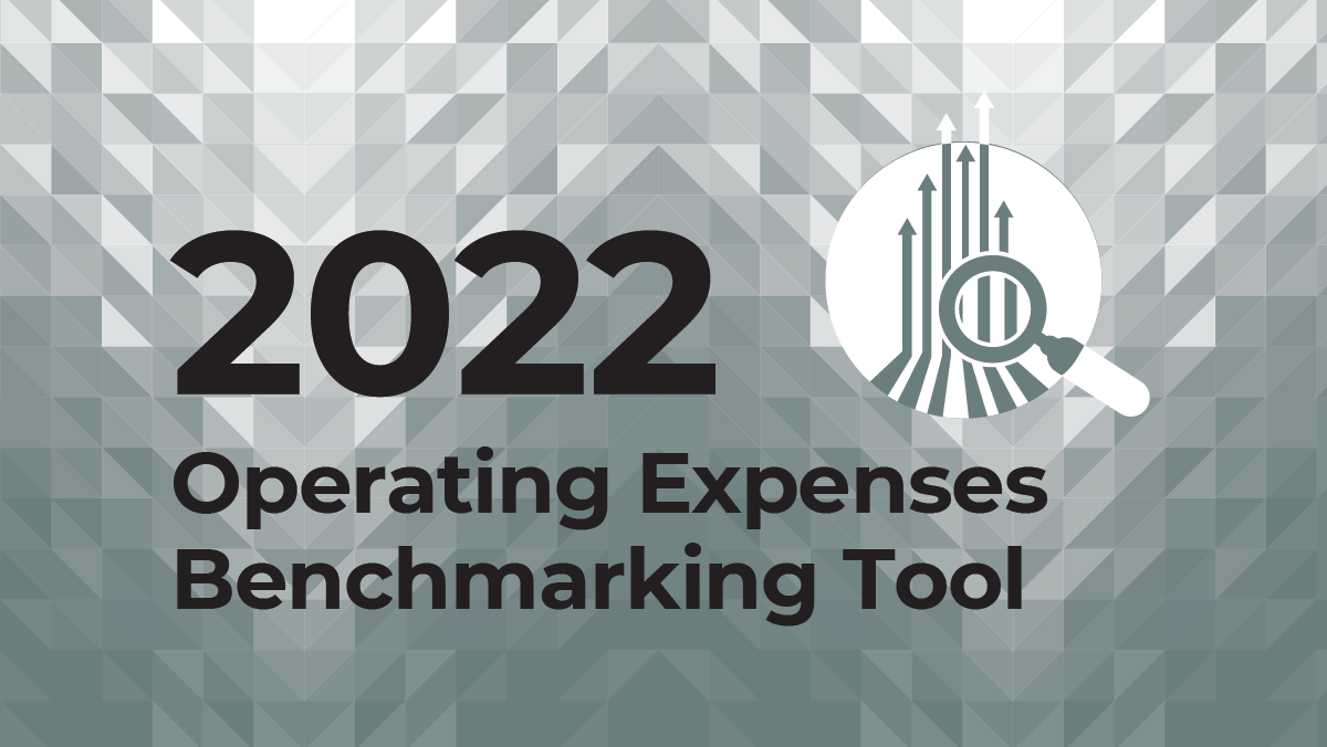 2022 Operating Expenses Benchmarking Tool Cover
