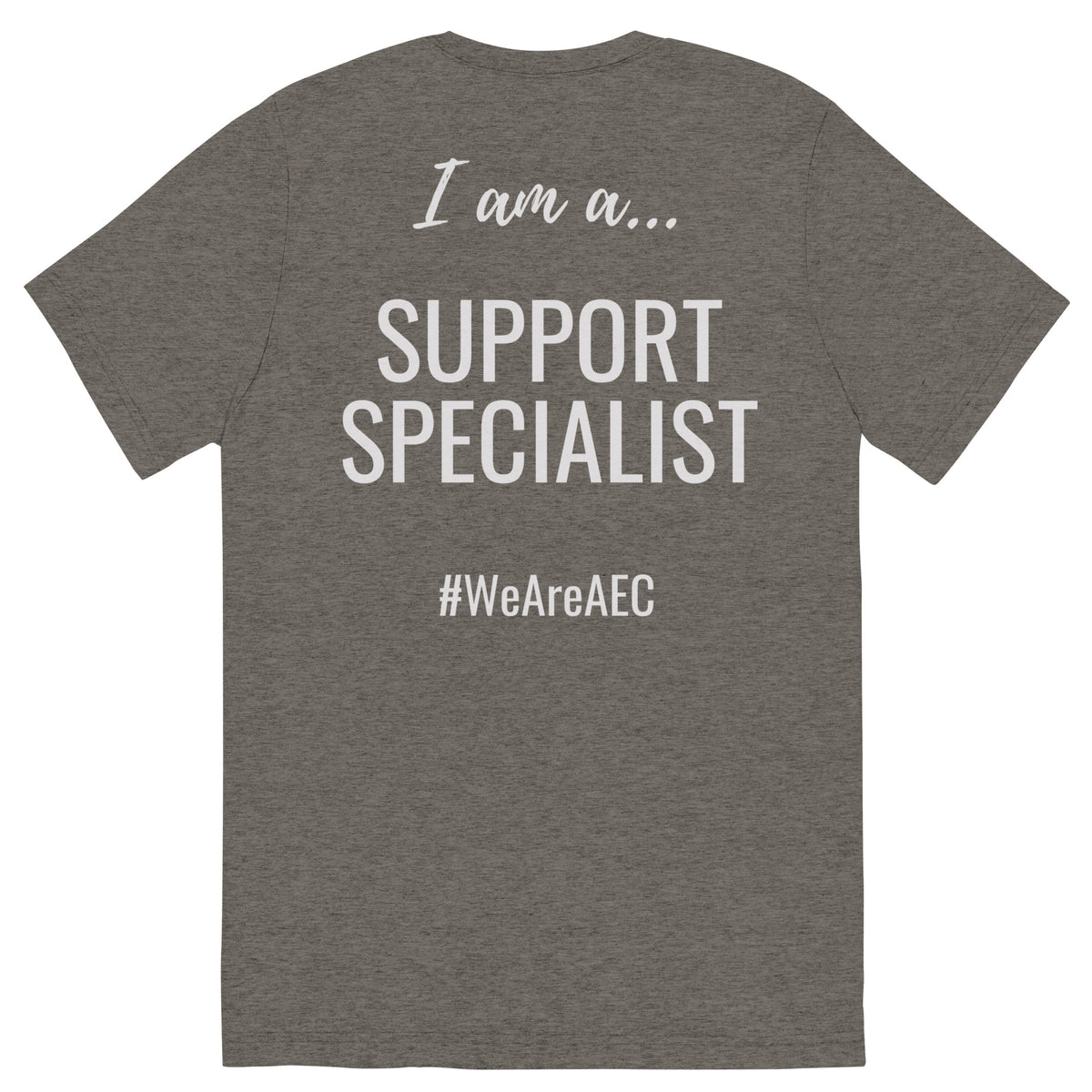 We are AEC | Support Specialist Cover